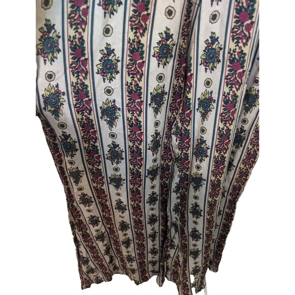 NOVELLA ROYALE Lana Jumpsuit Rayon Floral Elastic Waist Handmade Size XS - Picture 11 of 14